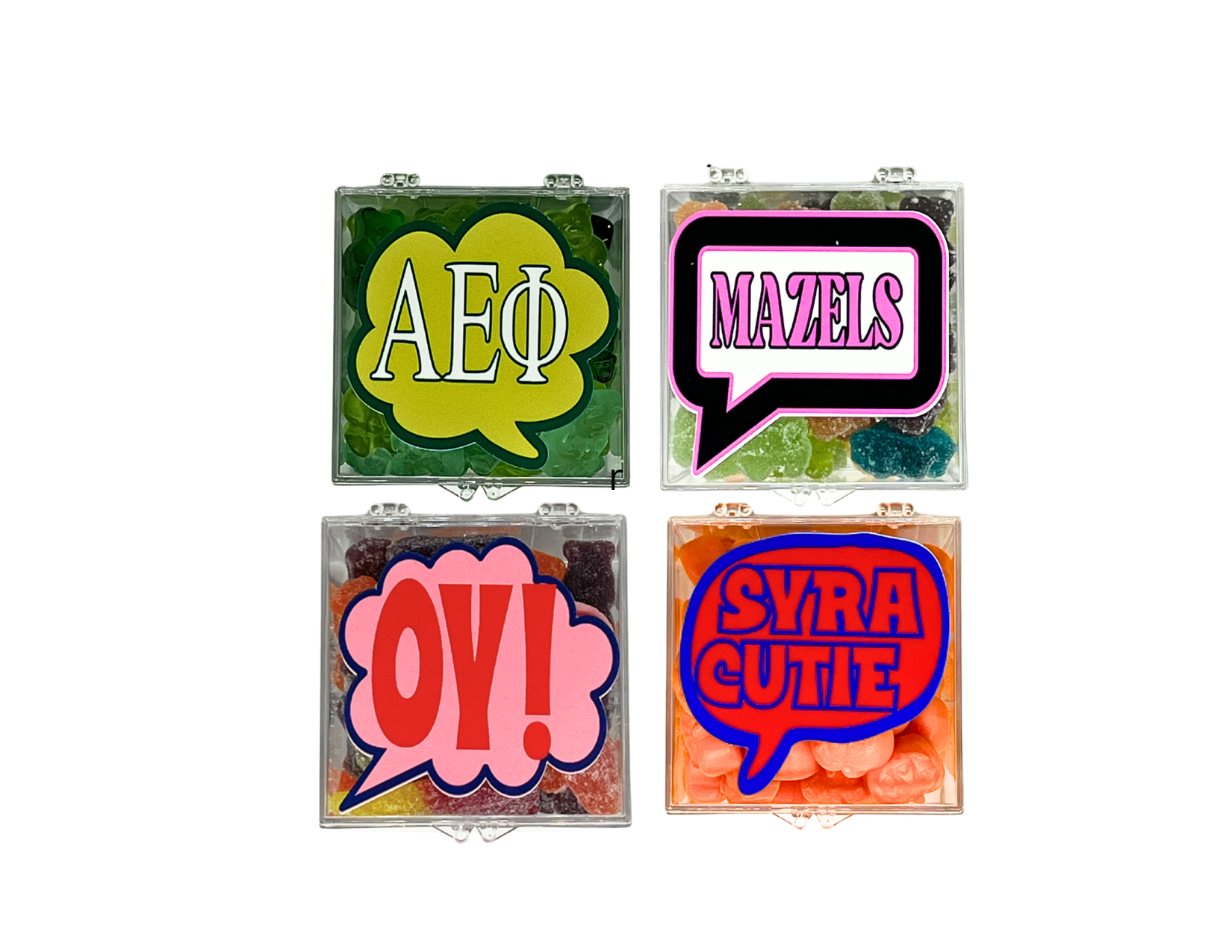 Personalized candy pouches (Sugar Rush on the go) — Just Because